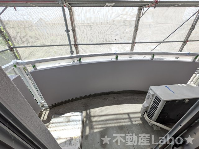 コーポNWのバルコニー