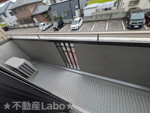 グリーンルーフのバルコニー