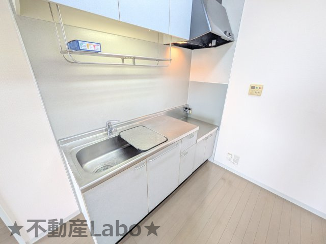 グリーンルーフのキッチン