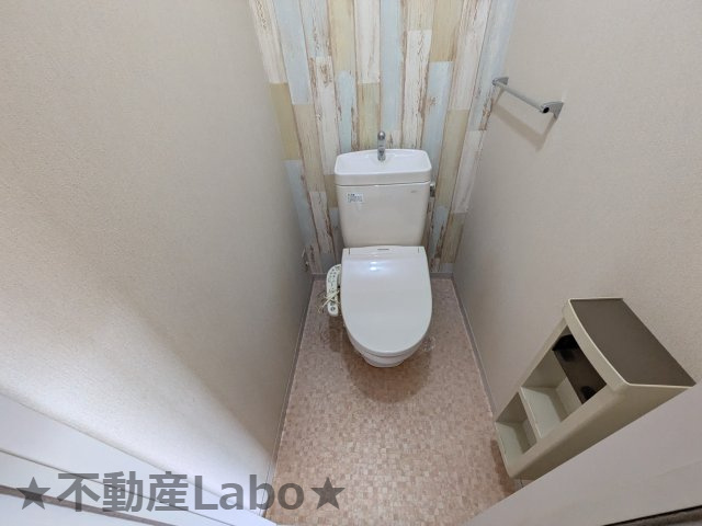 グリーンルーフのトイレ