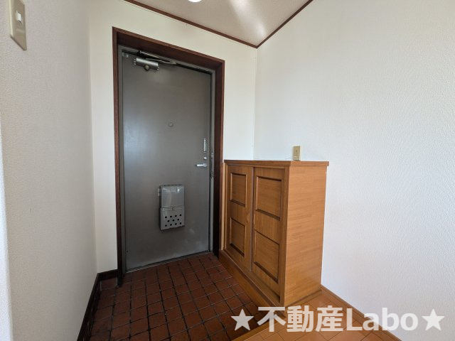 竹内ハイツの玄関