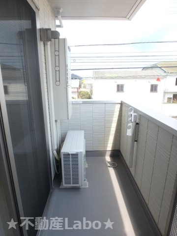 アムール21Fのバルコニー