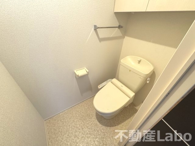 板野郡藍住町勝瑞字東勝地のアパートのトイレ