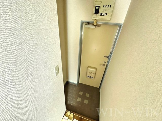 ハイコーポサードタウンの玄関