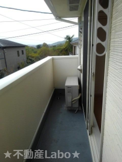 ラメゾンアンソレイエ　のバルコニー