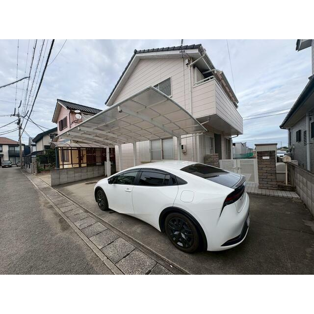 藍住町住吉字千鳥ヶ浜戸建の駐車場