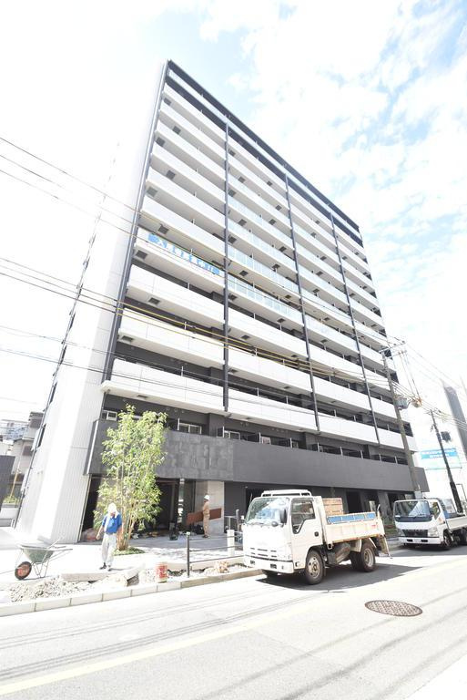 大阪市城東区新喜多１丁目の賃貸マンションの外観