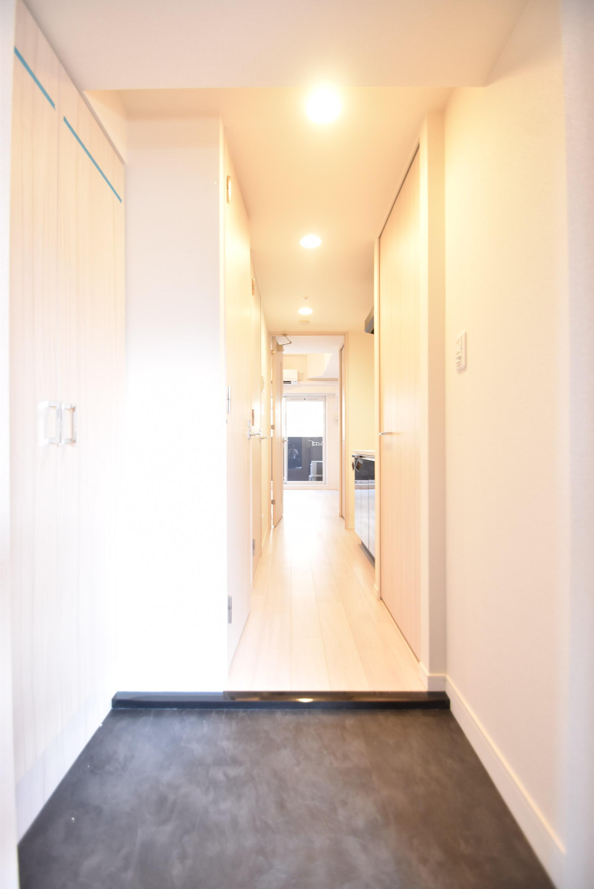 大阪市城東区新喜多１丁目の賃貸マンションの玄関