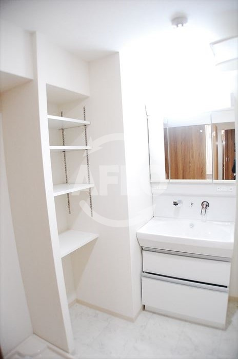 フェリーチェ難波の洗面所|フェリーチェ難波　洗面脱衣所