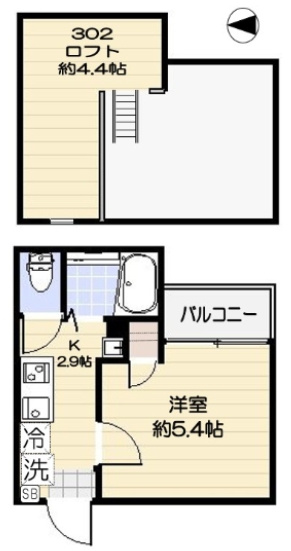 WillowS沼袋の間取り