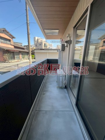 ディールームニシマチのバルコニー|※同施工会社の別物件のお写真です