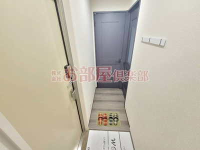 ディールームニシマチの玄関|※同施工会社の別物件のお写真です