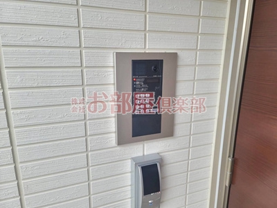 ディールームニシマチのセキュリティ|※同施工会社の別物件のお写真です