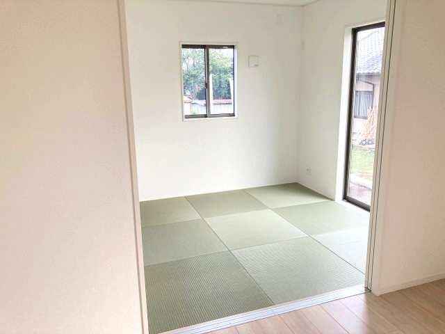 クレイドルガーデン前橋市関根町第3　１号棟の和室|4.5帖和室。客間としてもご利用頂けます。