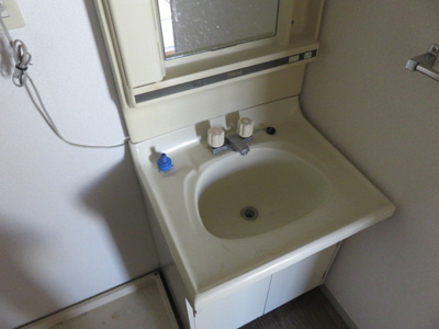 【洗面所】 | リバーサイドコーポ