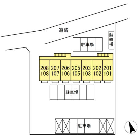 シャルマンSの区画図