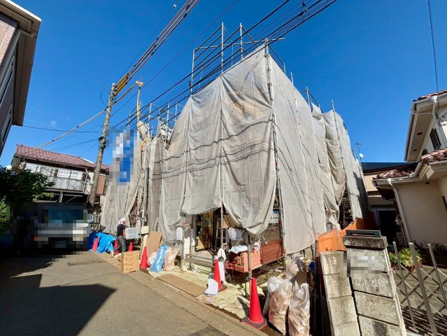 練馬区下石神井5丁目　新築戸建　残2棟の前面道路含む現地写真|2025年10月17日撮影

ご内見希望・資料請求などお気軽にお問い合わせ下さい！
03-5990-5201