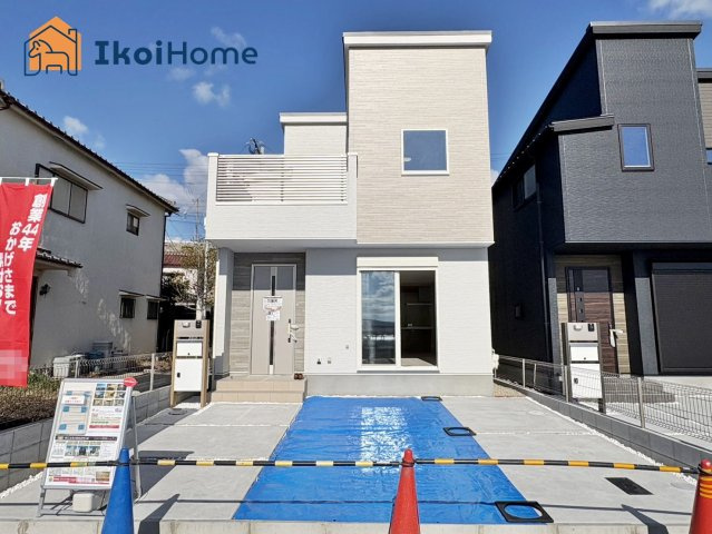 明石市朝霧南町3丁目第2　全3棟　1号棟　新築戸建の外観|【ホームページに現地動画掲載中】●年中無休：当日予約可●JR「朝霧」駅徒歩3分好立地！陽当たり良好！