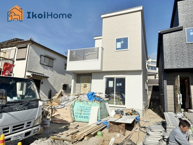 明石市朝霧南町3丁目第2　全3棟　1号棟　新築戸建の駐車場|【ホームページに現地動画掲載中】●年中無休：当日予約可●駅近ながら駐車場2台可能です！買い物も充実！