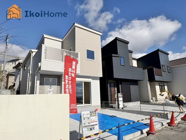 明石市朝霧南町3丁目第2　全3棟　1号棟　新築戸建の駐車場|【ホームページに現地動画掲載中】●年中無休：当日予約可●駅近ながら駐車場2台可能です！買い物も充実！