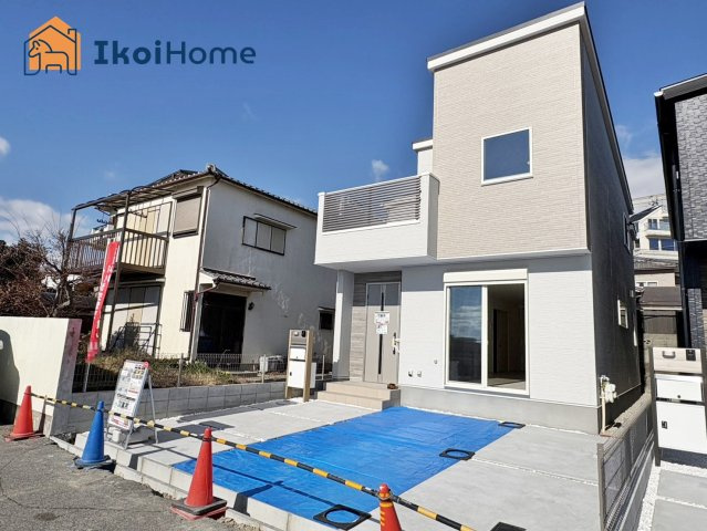 明石市朝霧南町3丁目第2　全3棟　1号棟　新築戸建の前面道路含む現地写真|【ホームページに現地動画掲載中】●年中無休：当日予約可●朝霧小学校徒歩19分、朝霧中学校徒歩19分
