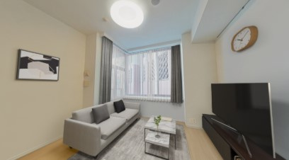 ザ・タワーズ台場　ＷＥＳＴ棟の居間・リビング