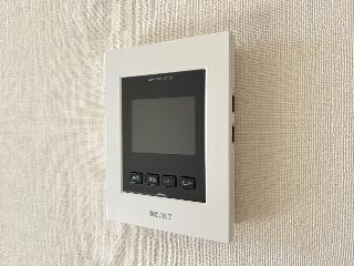ラ メゾンあけぼのⅠのセキュリティ|カメラ付インターホン(イメージ)