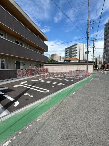 ディールームニシマチの駐車場|駐車場です
