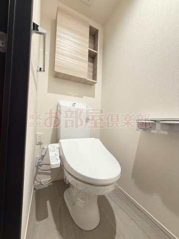 ディールームニシマチのトイレ|落ち着いたトイレです