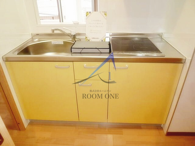 レジデンスみそののキッチン|キッチンです。