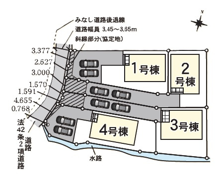 【区画図】 | 東海市名和町第18　4号棟