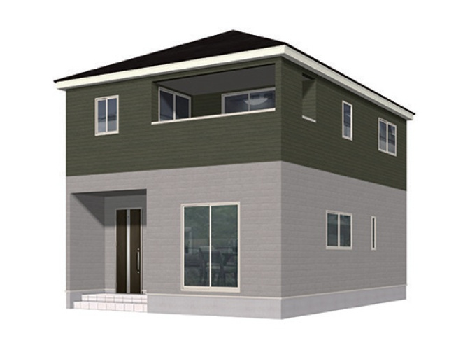 【外観パース】 | 東海市名和町第18　2号棟