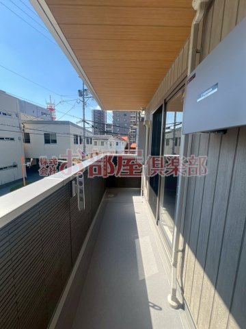D-room＋西町のバルコニー