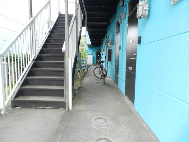 ハイツラポートＣのエントランス