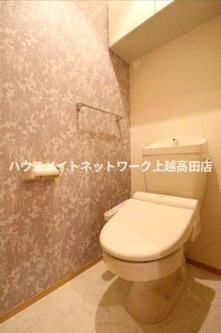 プラムコート木田 Ａのトイレ|温水洗浄便座