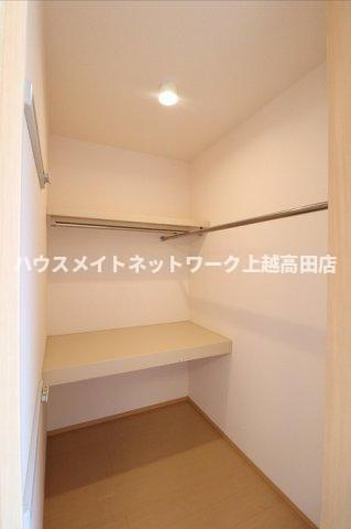 プラムコート木田 Ａの収納|ウォークインクローゼット