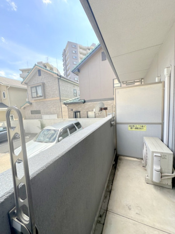 ラフィネ東雲のバルコニー