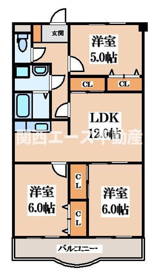 【間取り】 | パレーシャル21
