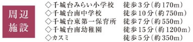 【周辺】 | 千葉市若葉区千城台東４丁目１２番