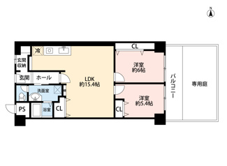 【間取り】 | ローレルハイツ茨木総持寺第１号棟