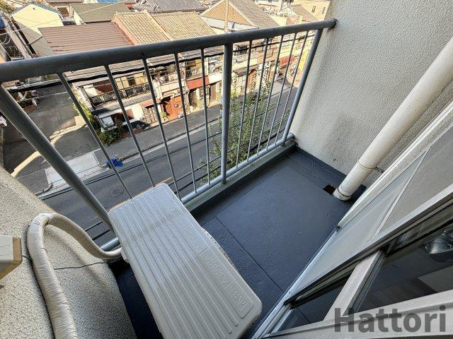 秀英マンションのバルコニー