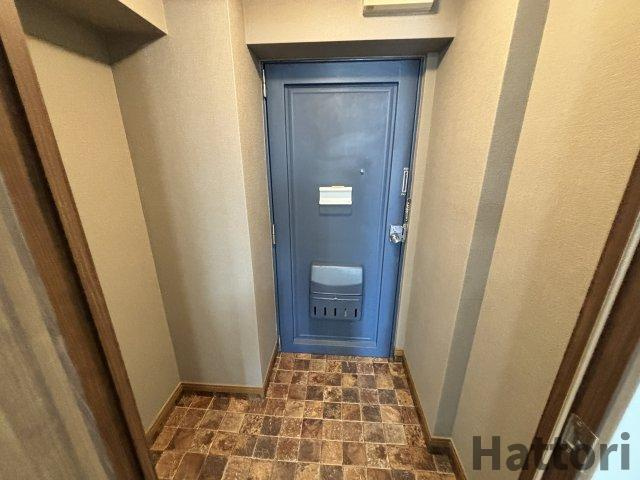 秀英マンションの玄関