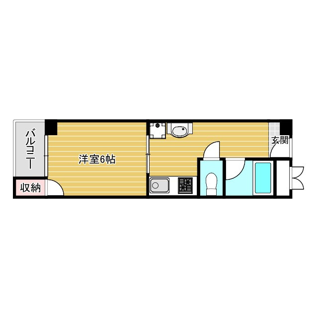 秀英マンションの間取り