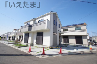 【外観】 | 【仲介手数料無料！！】府中市日新町5丁目　新築戸建て（全19棟）G号棟　5290万円 | 令和７年10月25日撮影　建築中