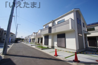 【外観】 | 【仲介手数料無料！！】府中市日新町5丁目　新築戸建て（全19棟）G号棟　5290万円 | 令和７年10月25日撮影　建築中