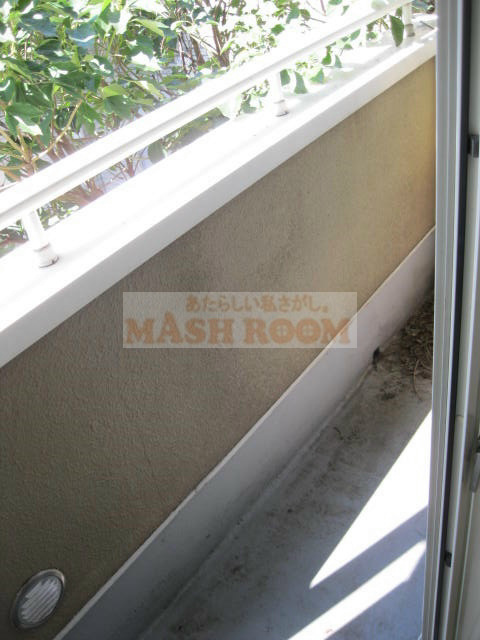 パークサイドハイツのバルコニー