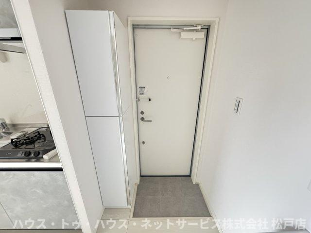 カシータ松戸の玄関