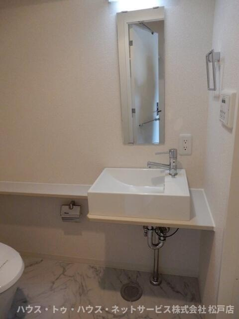 パークキューブ北松戸の洗面所