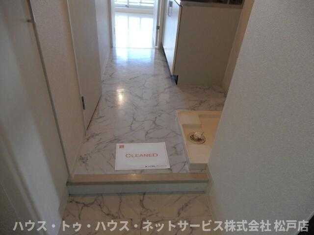 パークキューブ北松戸の玄関