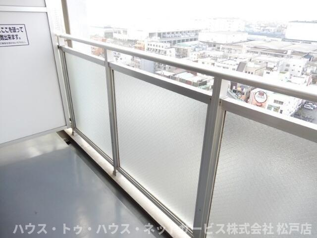 パークキューブ北松戸のバルコニー